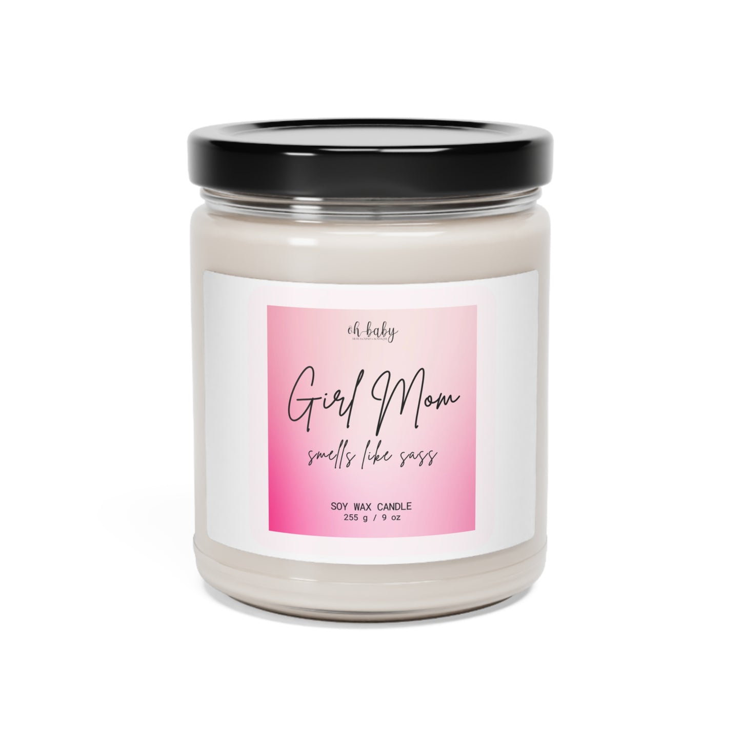 Girl Mom Scented Soy Candle, 9oz