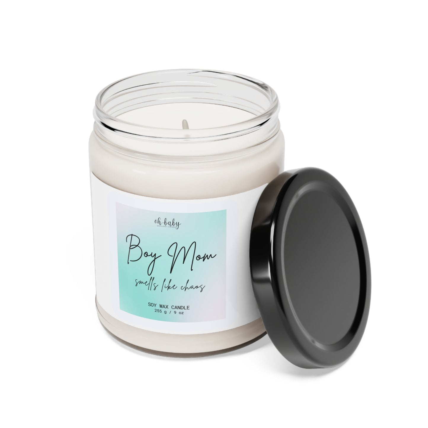 Boy Mom Scented Soy Candle, 9oz