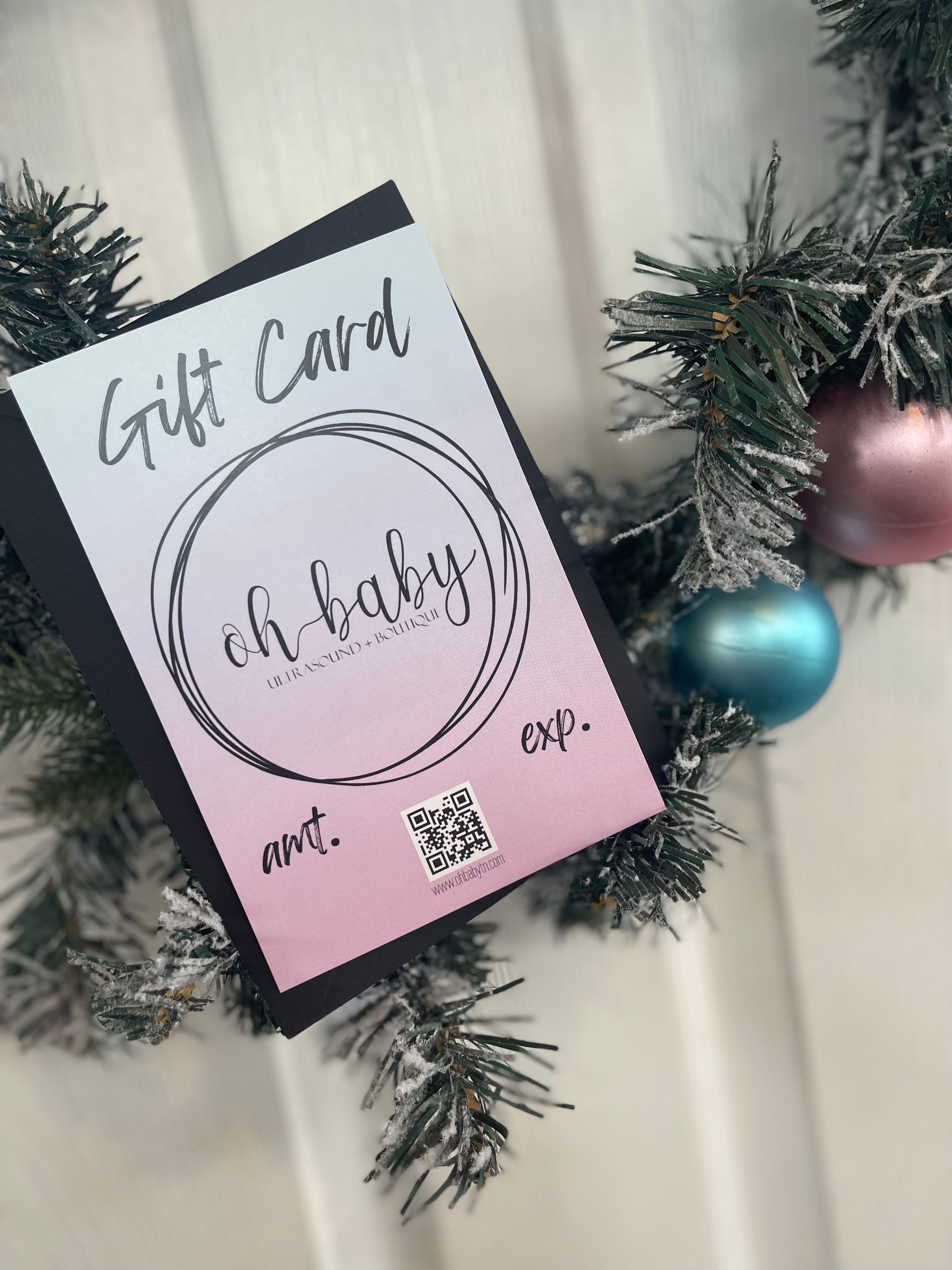 Oh Baby Ultrasound + Boutique gift card