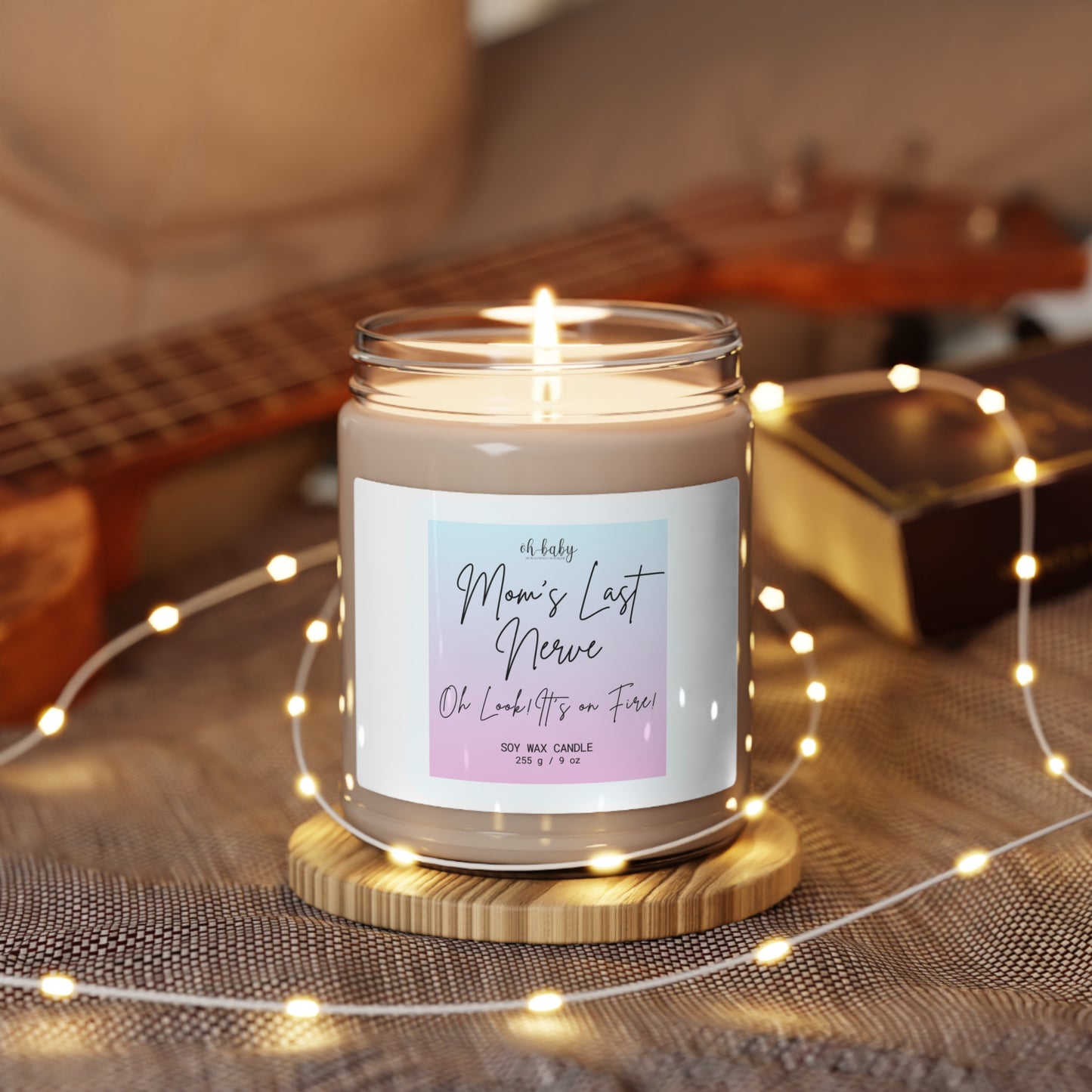 Mom's Last Nerve Scented Soy Candle, 9oz