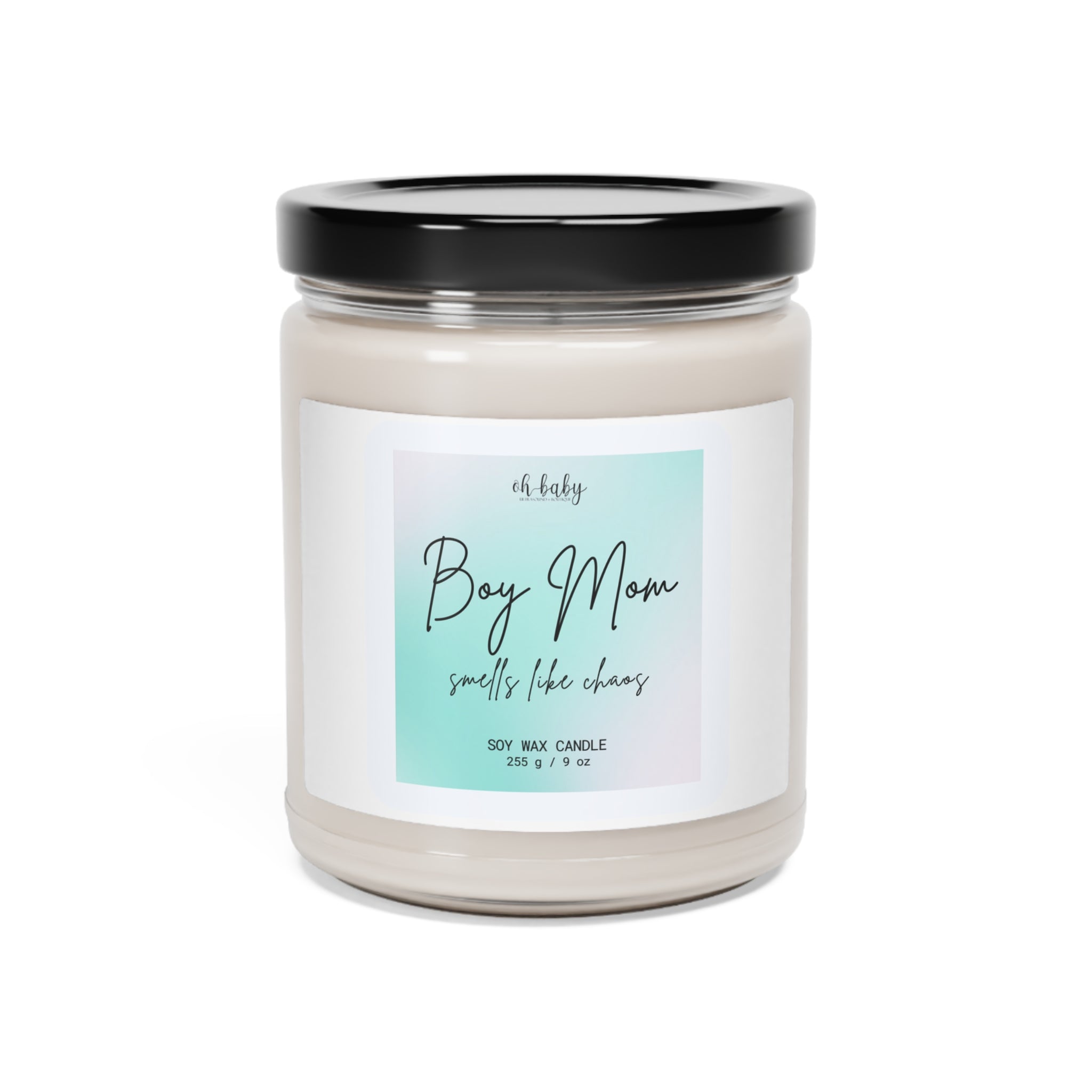 Boy Mom Scented Soy Candle, 9oz