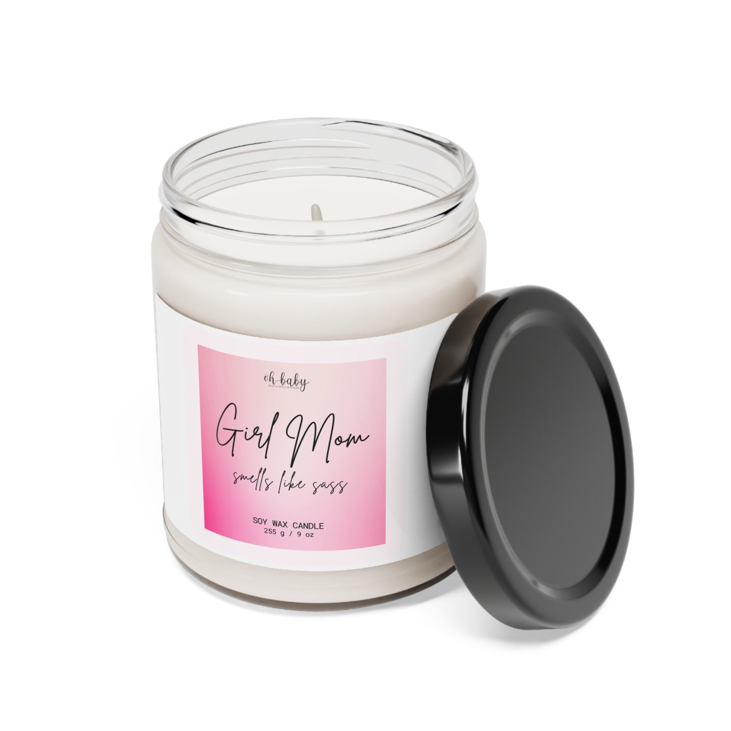 Girl Mom Scented Soy Candle, 9oz