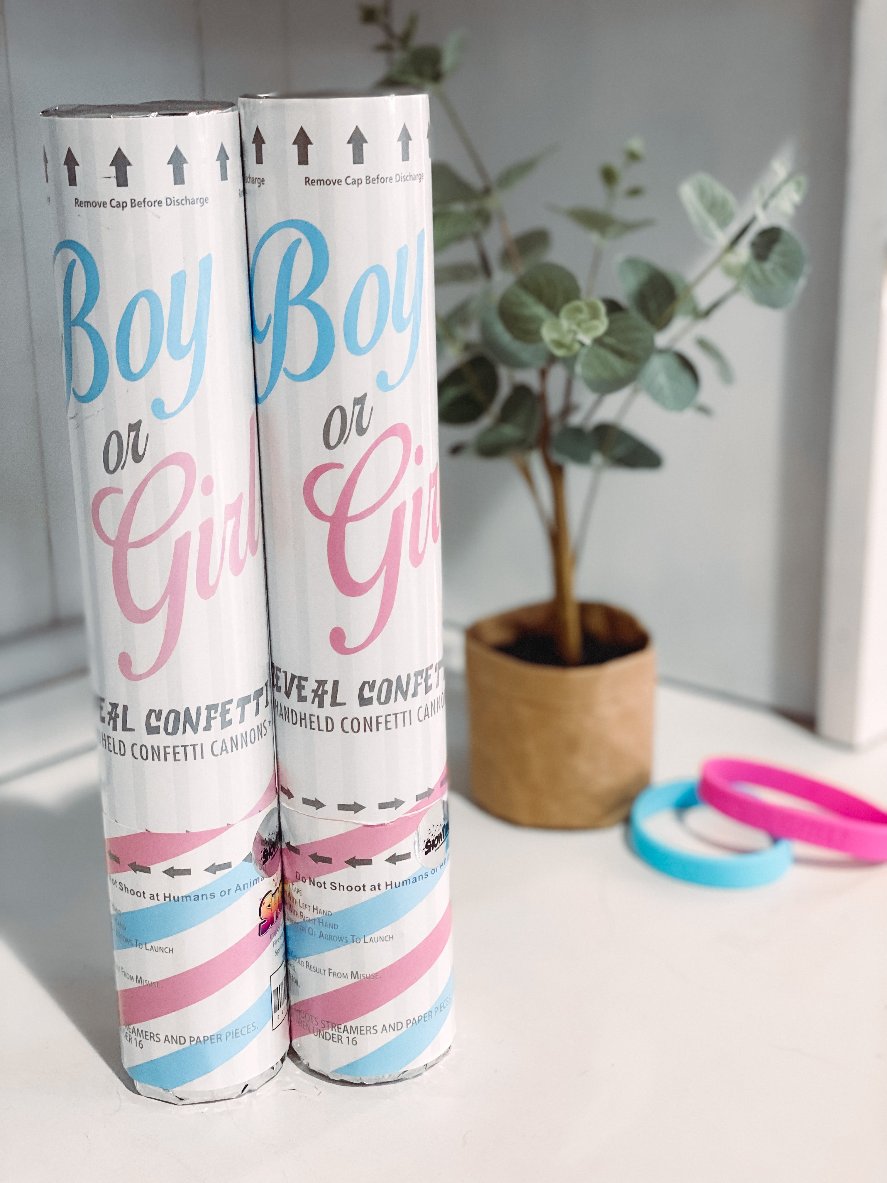 confetti popper gender reveal