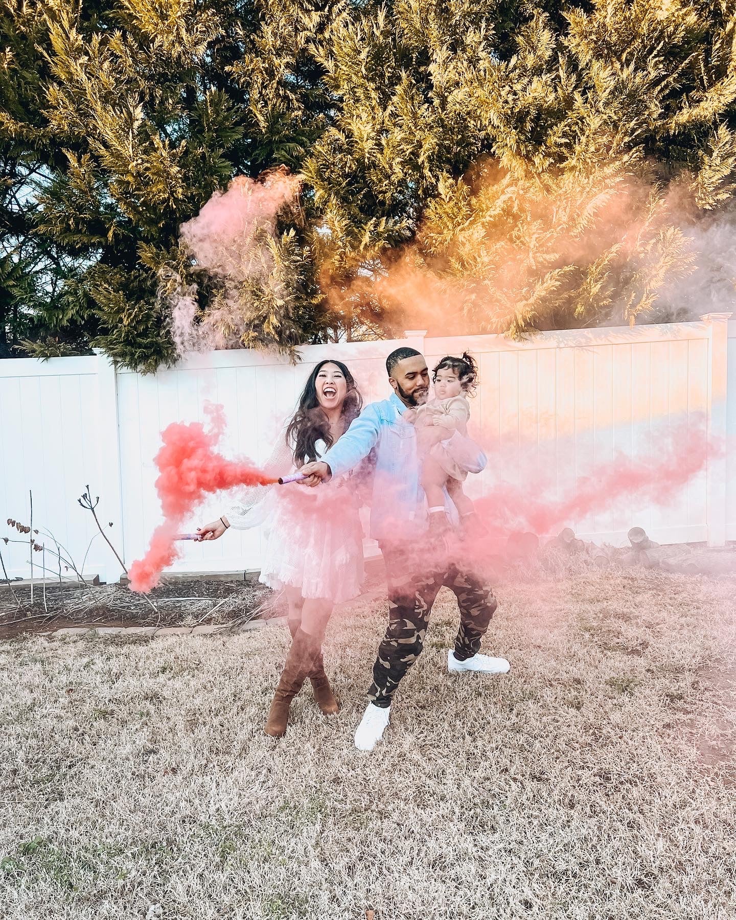 smoke sticks gender reveal